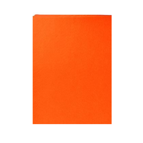 8.6.1 - FIELTRO COLORES NARANJA FLUOR, 1 UNIDAD , 60X40CM