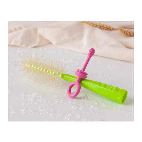 1.2 - LIMPIABIBERONES SILICONA EN ROSA