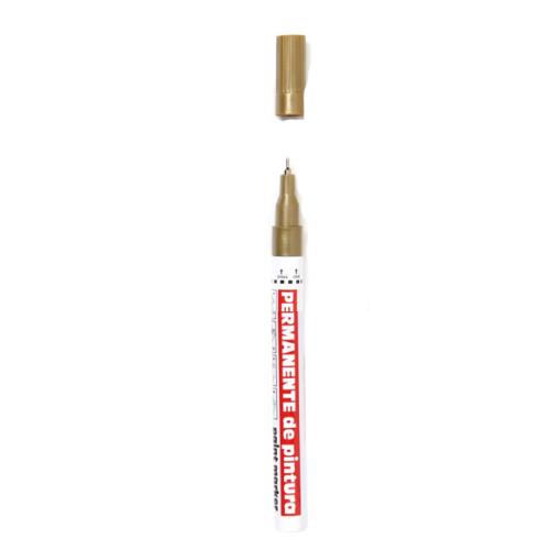 8 - PERMANENTE PINTURA  0.7MM DORADO