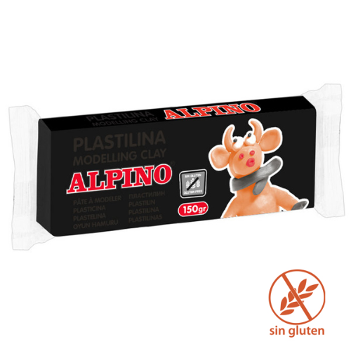 9.11 - PLASTILINA ALPINO 150GR VIOLEEA - 1 UNIDAD
