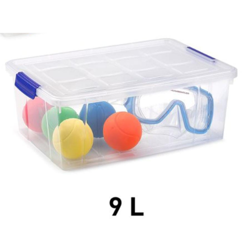 2.1 - CAJA PLÁSTICO TRANSPARENTE 9L