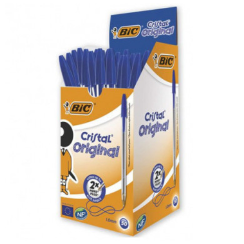 1.24 - BIC ORIGINAL CAJA AZUL - 50 unids