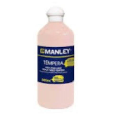 9.9 -  TÉMPERA PREPARADA MANLEY 500ML ROSA CARNE