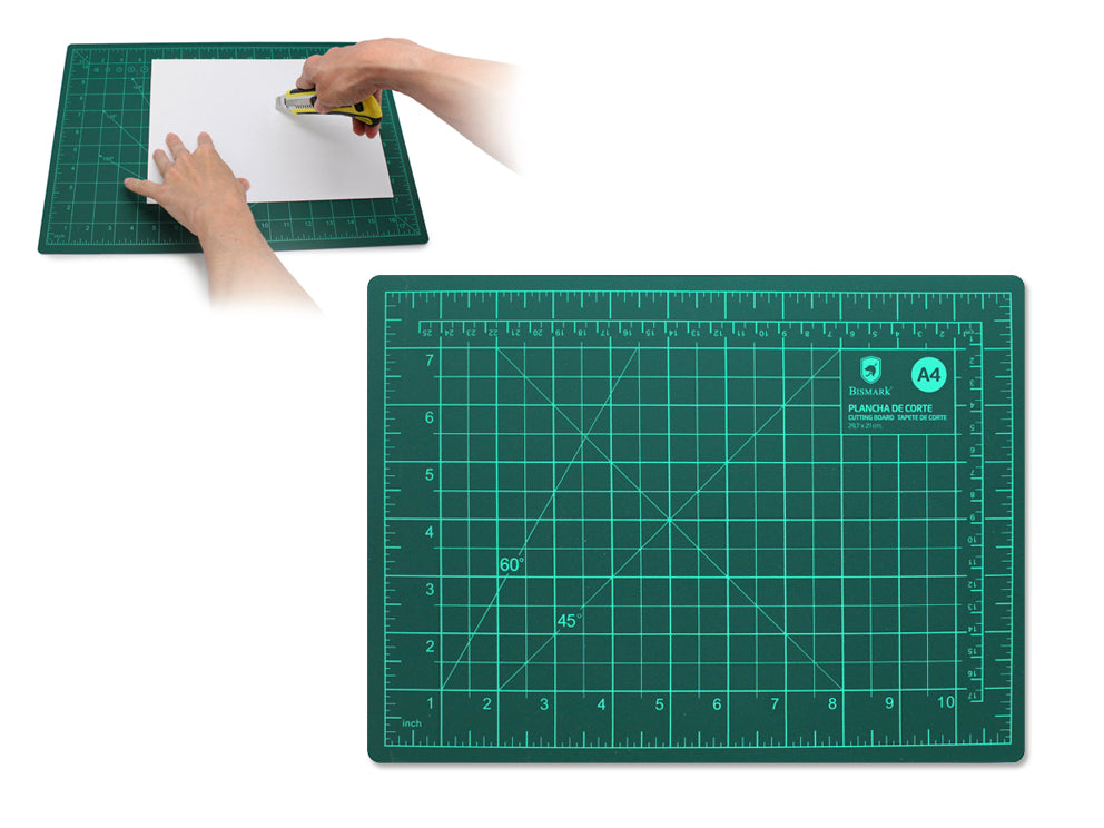 1 -  PLANCHA DE CORTE A4 BISMARK