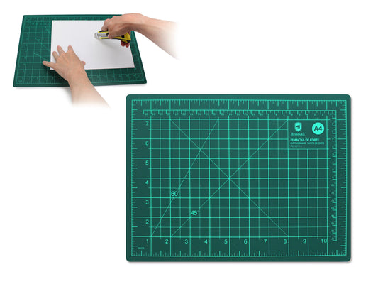 1 -  PLANCHA DE CORTE A4 BISMARK