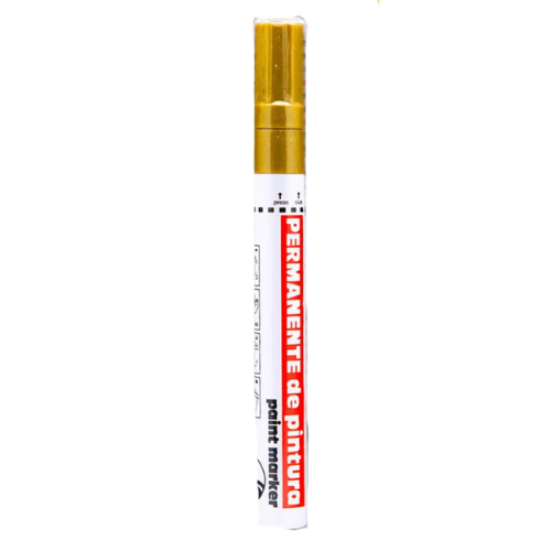 7 - PERMANENTE PINTURA 2.5MM DORADO