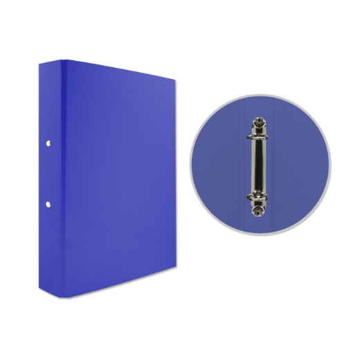 5.3 - CARPETA CARTON 2 ANILLAS AZUL