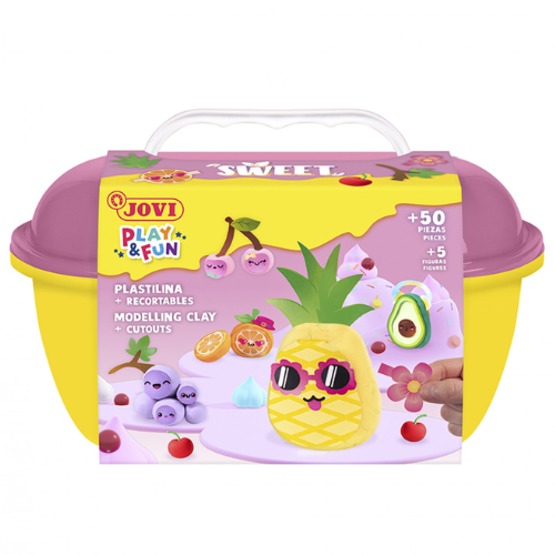 6.1 - COFRE SWEET PLASTILINA JOVI 15G - PACK 30 PIEZAS