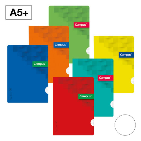 4.11 - LIBRETAS CAMPUS A5 4 LÍNEAS AMARILLO