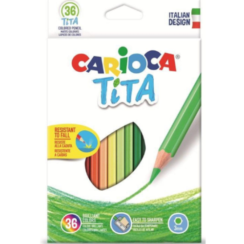 1. 9 - LÁPICES MADERA CARIOCA - PACK 36