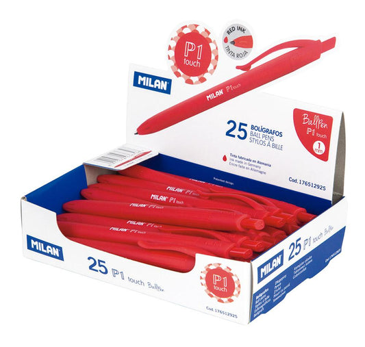 1.23 - MILAN CAJA ROJO 25 UNIDADES