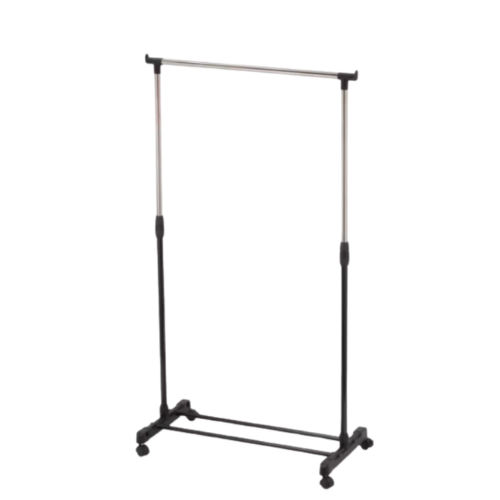 4 - BURRO DE ROPA NEGRO 44X155X75CM