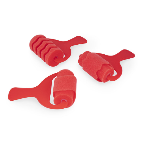 6.1 - RODILLOS GRANDES DE ESPUMA CON ESTAMPADOS JOVI -  PACK 3
