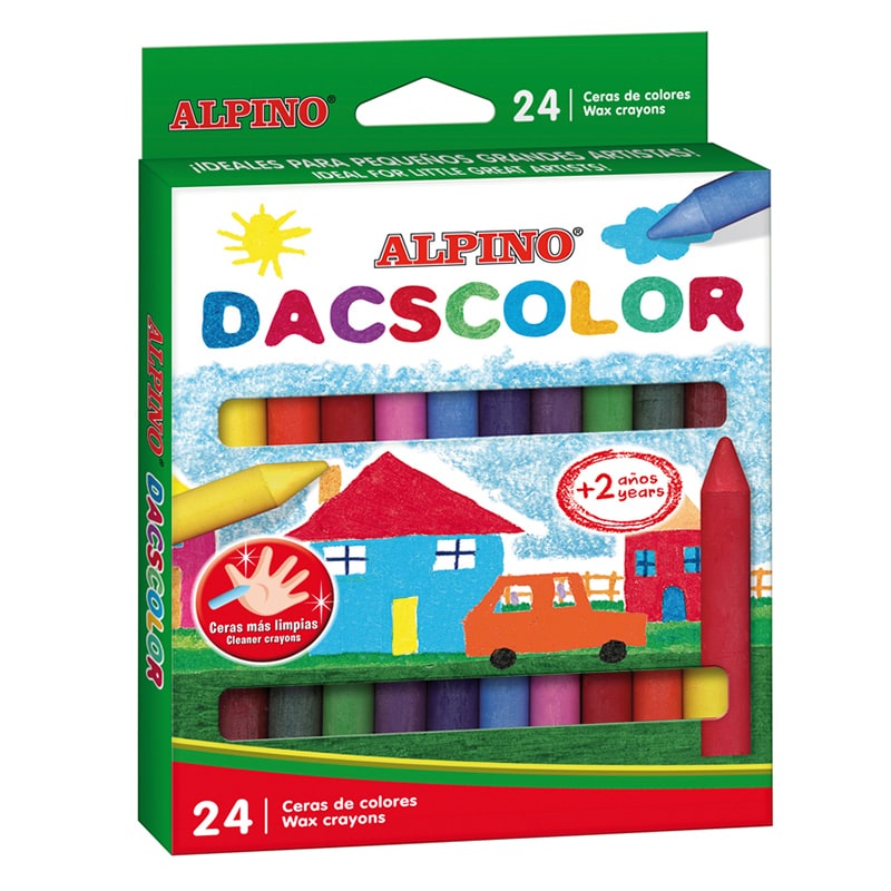 3.0 -  CERAS TRIANGULARES ALPINO DACSCOLOR - PACK 12