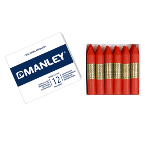 1.10 - CERAS MANLEY PACK 12 - ROJO
