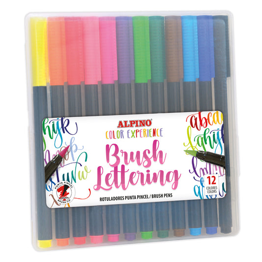 25.1 - ROTULADORES PARA BRUSH LETTERING- PACK 12
