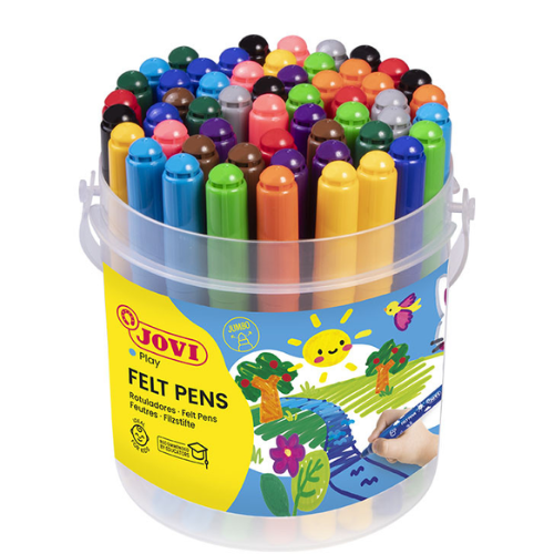 23.1 - ROTULADORES JUMBO TIP - PACK 48 COLORES SURTIDOS