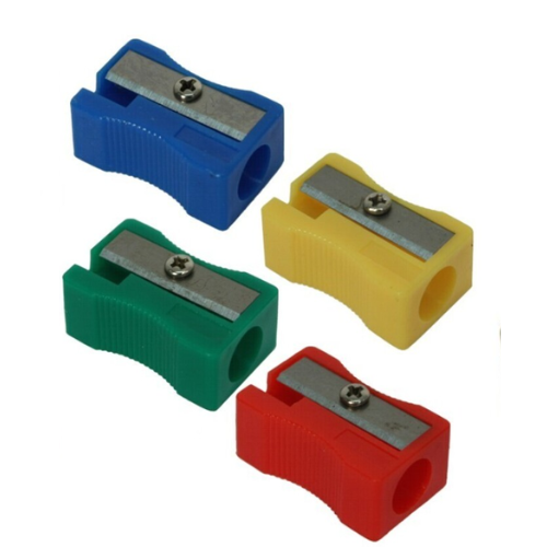 1.8 - SACAPUNTAS COLOR SURTIDO - 1 UNIDAD