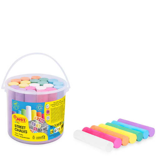6 - TIZAS JUMBO - PACK 21 COLORES SURTIDOS