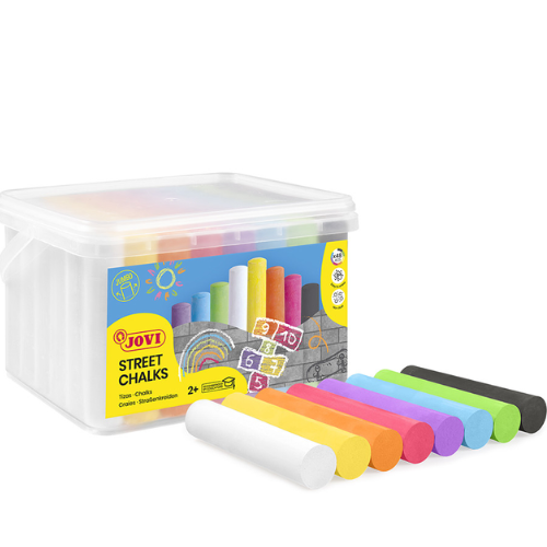 7 - TIZAS JUMBO COLORES SURTIDOS - PACK 48