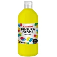 2.8 - PINTURA DEDOS AMARILLO ALPINO - 500ML