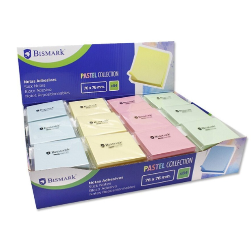 1.6 - POST-IT ADHESIVO 76X76MM - PACK 84 TACOS