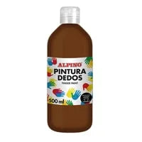 2.3 - PINTURA DEDOS MARRON ALPINO - 500ML