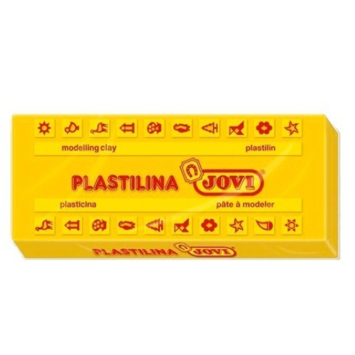 8 - PLASTILINA JOVI 150GR AMARILLO - 1 UNIDAD