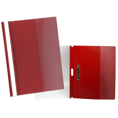 6.6 - DOSSIER CON FASTENER ROJO BISMARK A4