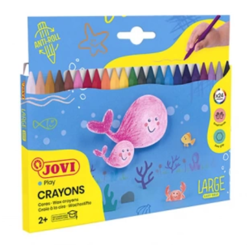 6.2 - CERAS PLÁSTICAS HEXAGONALES COLORES SURTIDOS - PACK 24