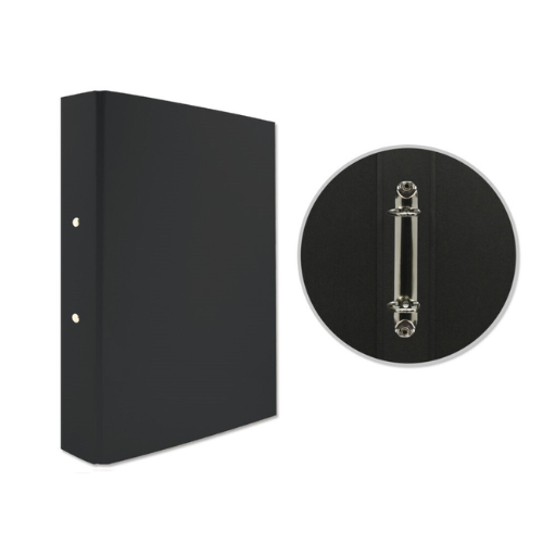 5.5 - CARPETA CARTON 2 ANILLAS NEGRA