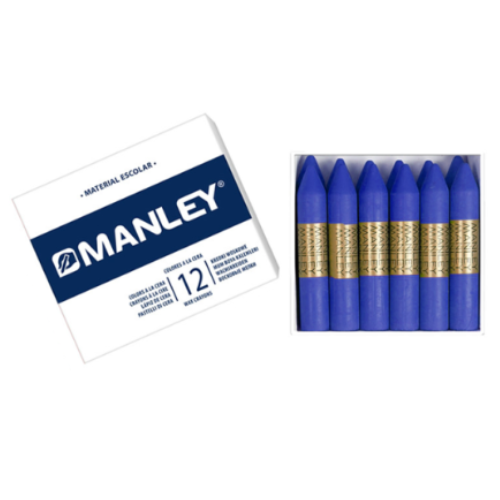 1.8 - CERAS MANLEY PACK 12 - AZUL MARINO