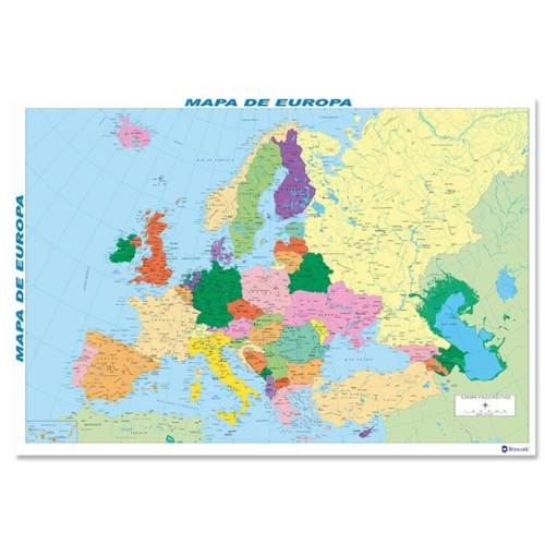 1.5 - POSTER MAPA DE EUROPA