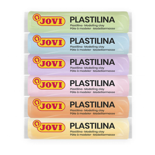5.3 - PLASTILINA JOVI 15G - PACK 6 PASTEL