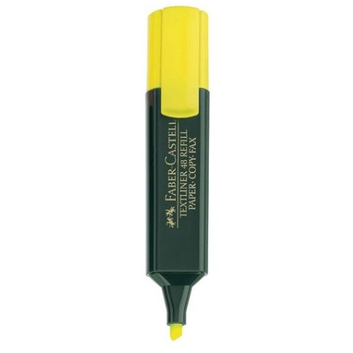 1 - SUBRAYADOR FABER CASTELL AMARILLO