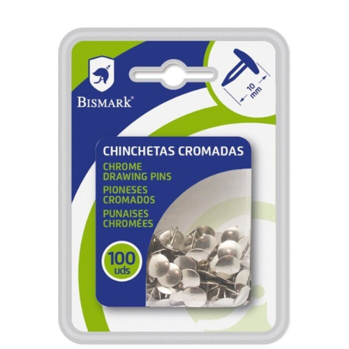 5.4 - CHINCHETAS METALICAS - PACK 100