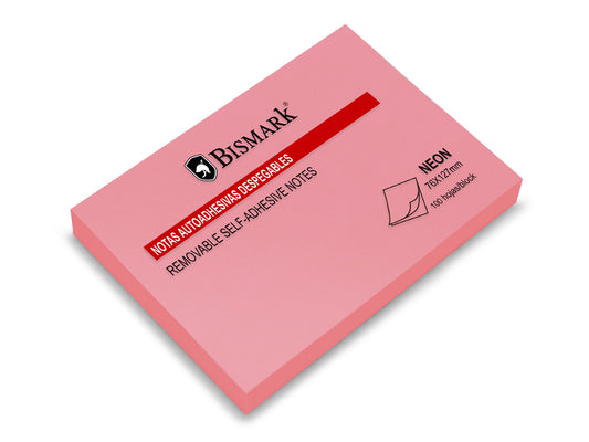 2.3 - BLOC NOTAS ADHESIVO ROSA