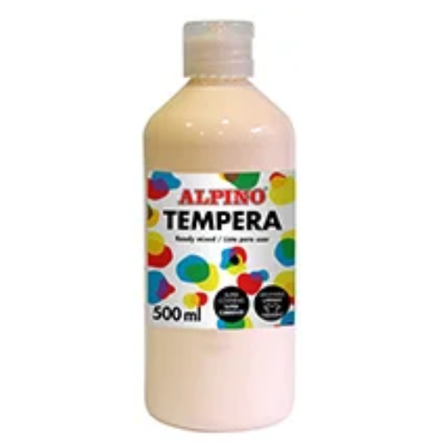 9.12 - BOTELLA TEMPERA ESCOLAR 500 ML. SALMÓN