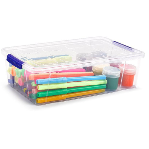 1.3 -  CAJA PLÁSTICO TRANSPARENTE 2L