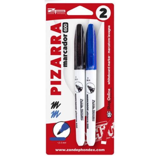 10.1- PACK ROTULADORES PIZARRA AZUL/NEGRO