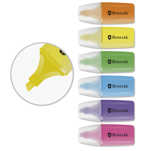 5 - SUBRAYADOR BISMARK MINI - PACK 6