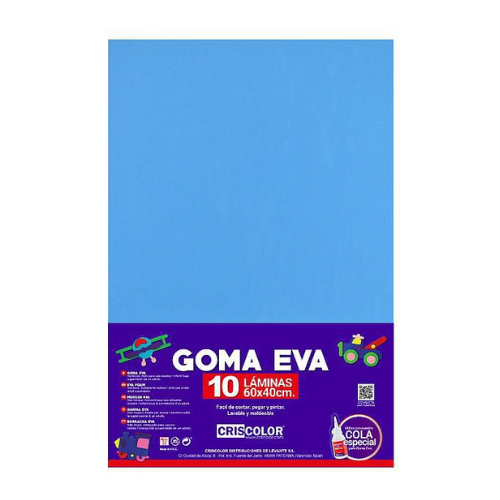 4.4 - GOMAEVA CELESTE PACK 10 UNIDS - 60X40CM