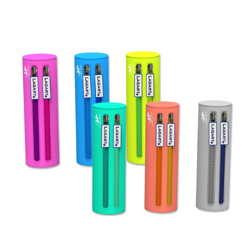 1.5 - ESTUCHE SILICONA REDONDO DOBLE CREMALLERA