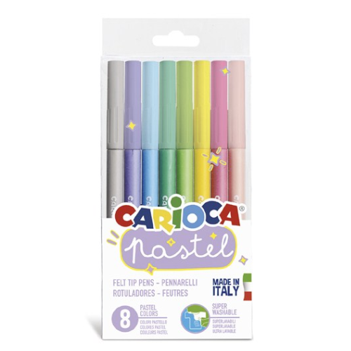 14 - ROTULADOR PASTEL - PACK 8