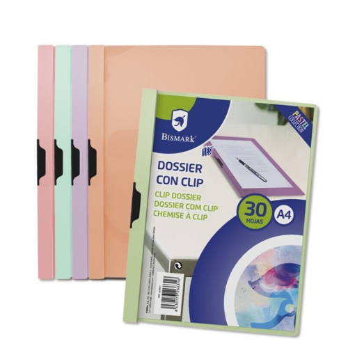 6.1 - DOSSIER CON CLIP BISMARK A4