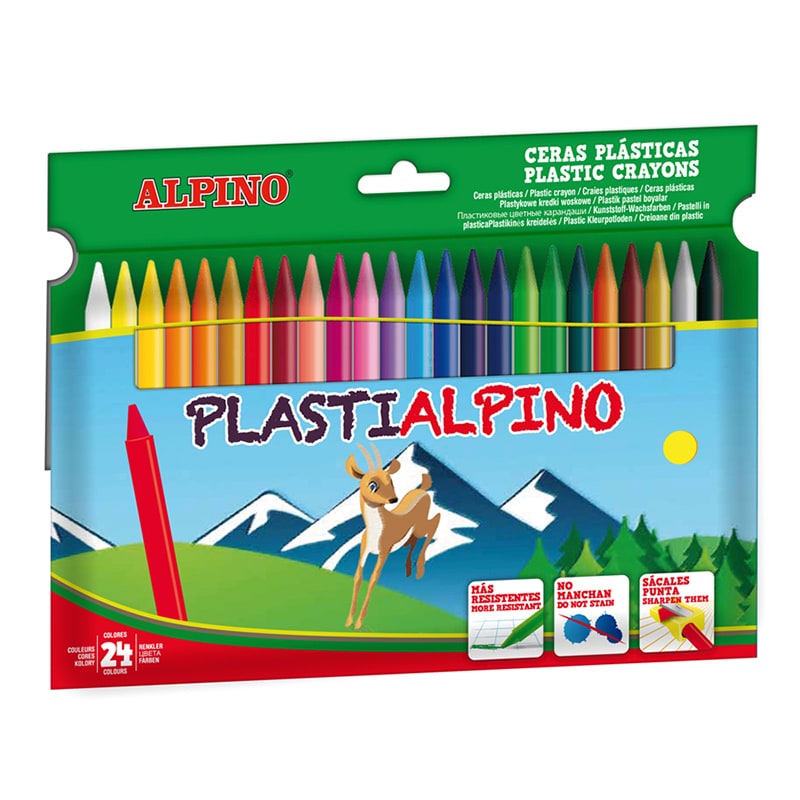 2.0 -  CERAS PLASTICAS ALPINO - PACK 24
