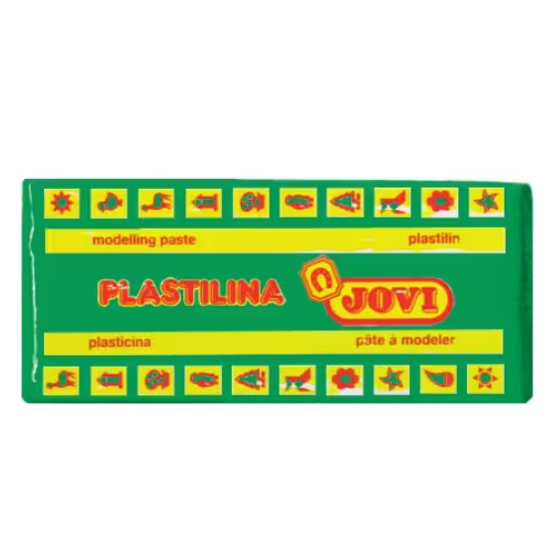 8.4 - PLASTILINA JOVI 150GR VERDE - 1 UNIDAD