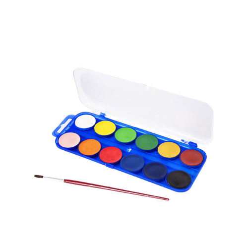 1.19 - ACUARELAS CON PINCEL D30MM - PACK 12