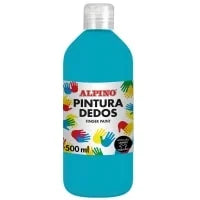 2.4 - PINTURA DEDOS AZUL ALPINO - 500ML