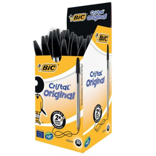 1.27 - BIC ORIGINAL CAJA NEGRO - 50 unids